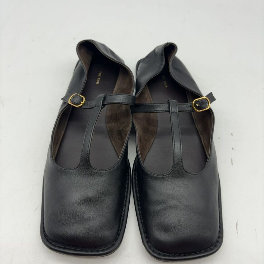 The Row T Strap Ballet Flats
